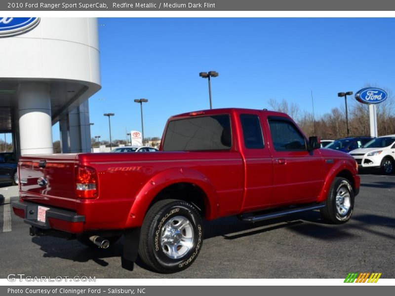 Redfire Metallic / Medium Dark Flint 2010 Ford Ranger Sport SuperCab