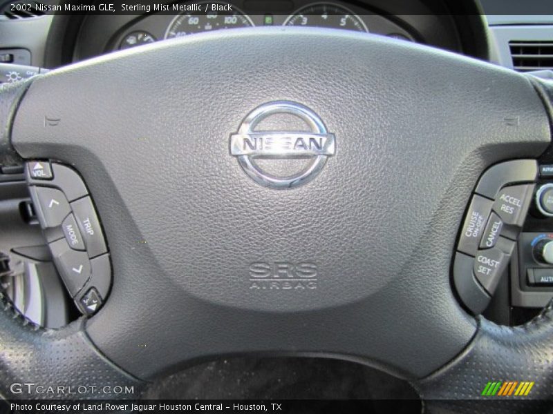 Sterling Mist Metallic / Black 2002 Nissan Maxima GLE