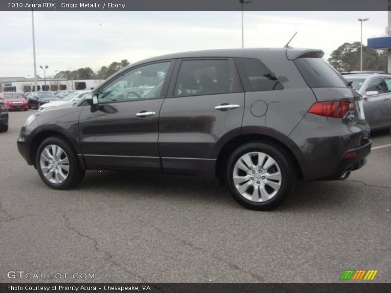 Grigio Metallic / Ebony 2010 Acura RDX