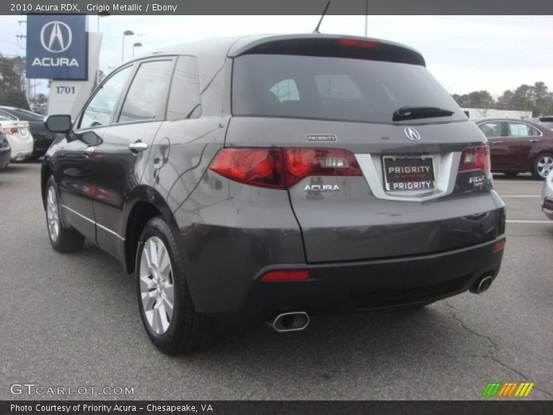 Grigio Metallic / Ebony 2010 Acura RDX
