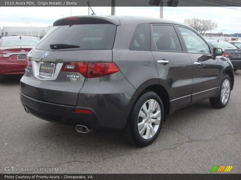 Grigio Metallic / Ebony 2010 Acura RDX