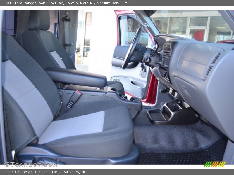 Redfire Metallic / Medium Dark Flint 2010 Ford Ranger Sport SuperCab