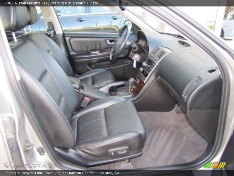 Sterling Mist Metallic / Black 2002 Nissan Maxima GLE