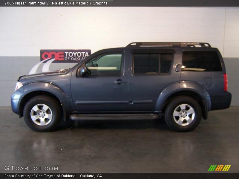 Majestic Blue Metallic / Graphite 2006 Nissan Pathfinder S