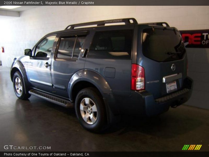 Majestic Blue Metallic / Graphite 2006 Nissan Pathfinder S