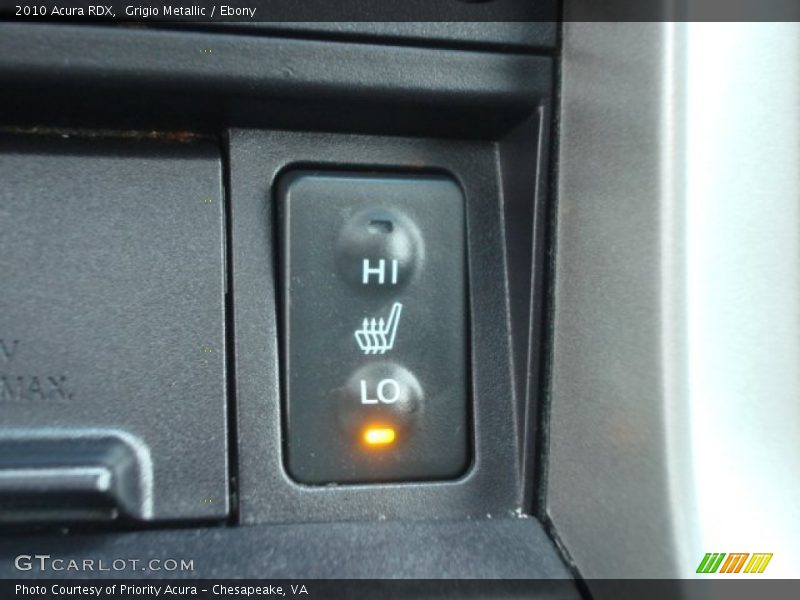 Grigio Metallic / Ebony 2010 Acura RDX
