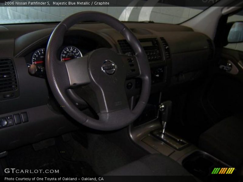 Majestic Blue Metallic / Graphite 2006 Nissan Pathfinder S