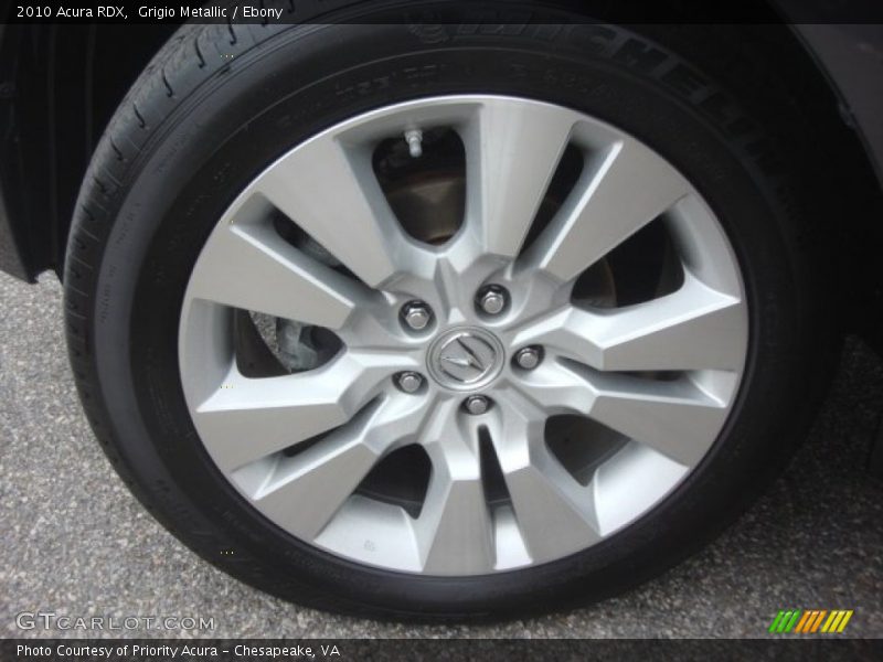 Grigio Metallic / Ebony 2010 Acura RDX