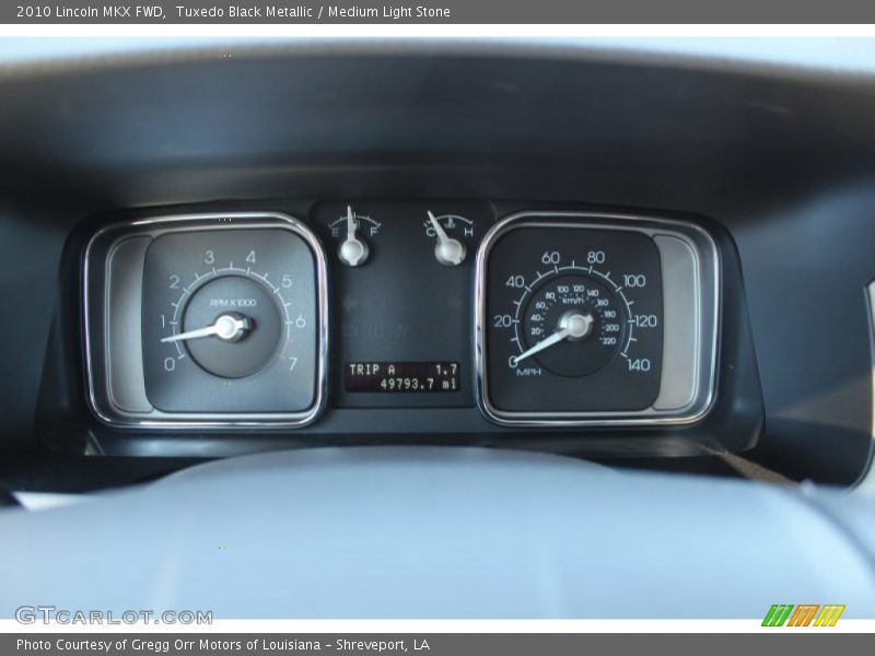  2010 MKX FWD FWD Gauges