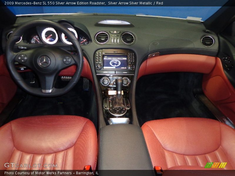 Dashboard of 2009 SL 550 Silver Arrow Edition Roadster