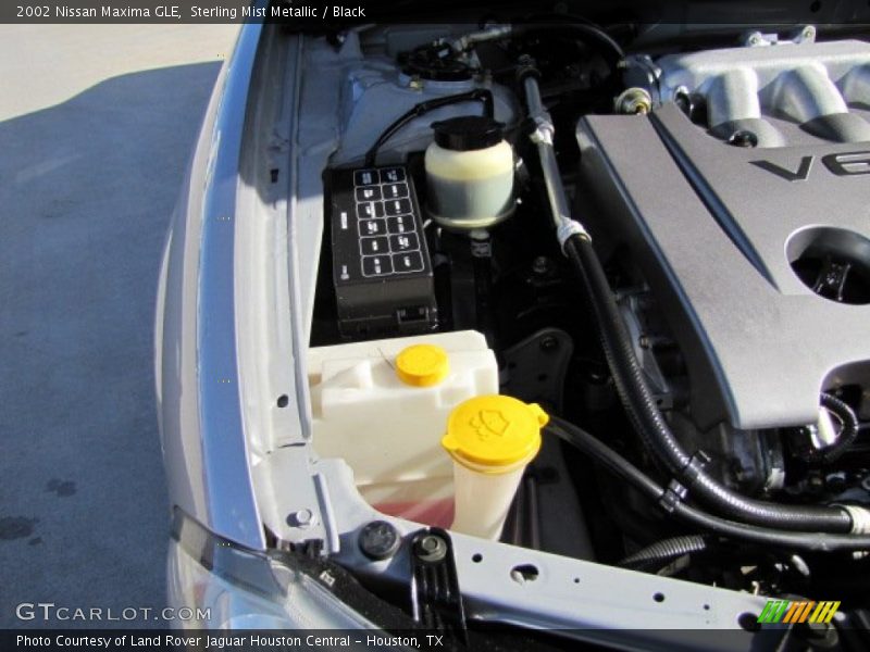 Sterling Mist Metallic / Black 2002 Nissan Maxima GLE