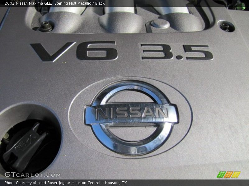 Sterling Mist Metallic / Black 2002 Nissan Maxima GLE