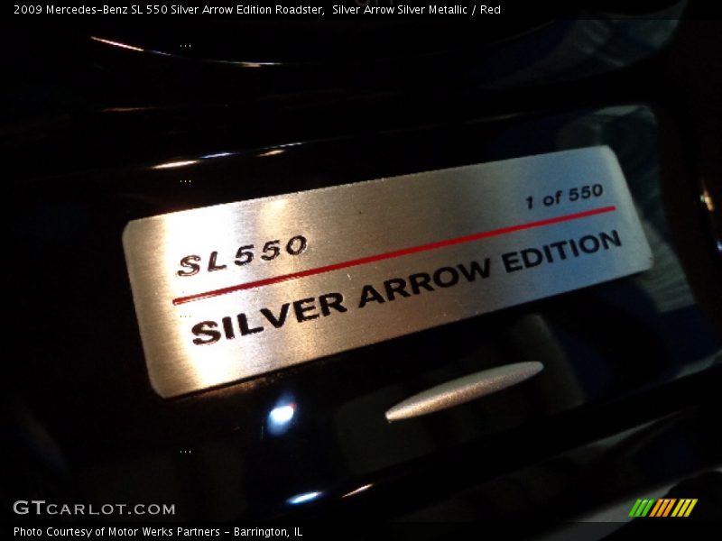 SL550 Silver Arrow Edition - 2009 Mercedes-Benz SL 550 Silver Arrow Edition Roadster
