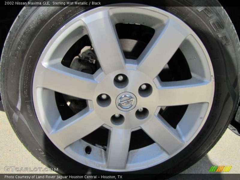 Sterling Mist Metallic / Black 2002 Nissan Maxima GLE