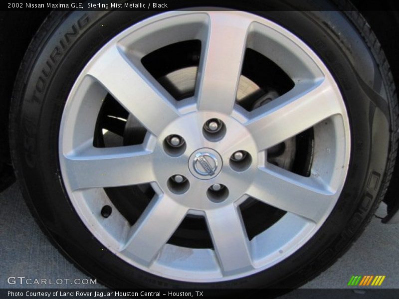 Sterling Mist Metallic / Black 2002 Nissan Maxima GLE