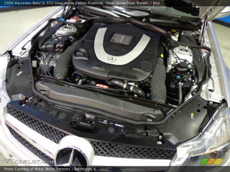  2009 SL 550 Silver Arrow Edition Roadster Engine - 5.5 Liter DOHC 32-Valve VVT V8