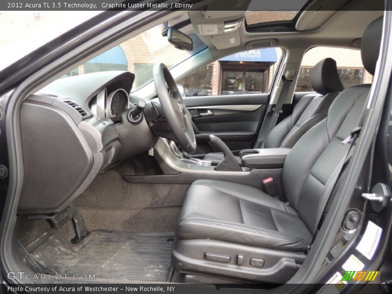 Graphite Luster Metallic / Ebony 2012 Acura TL 3.5 Technology
