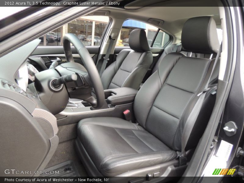 Graphite Luster Metallic / Ebony 2012 Acura TL 3.5 Technology