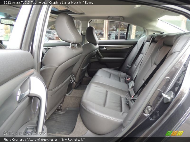 Graphite Luster Metallic / Ebony 2012 Acura TL 3.5 Technology