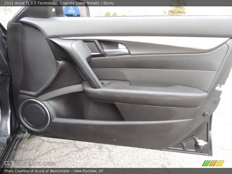 Graphite Luster Metallic / Ebony 2012 Acura TL 3.5 Technology