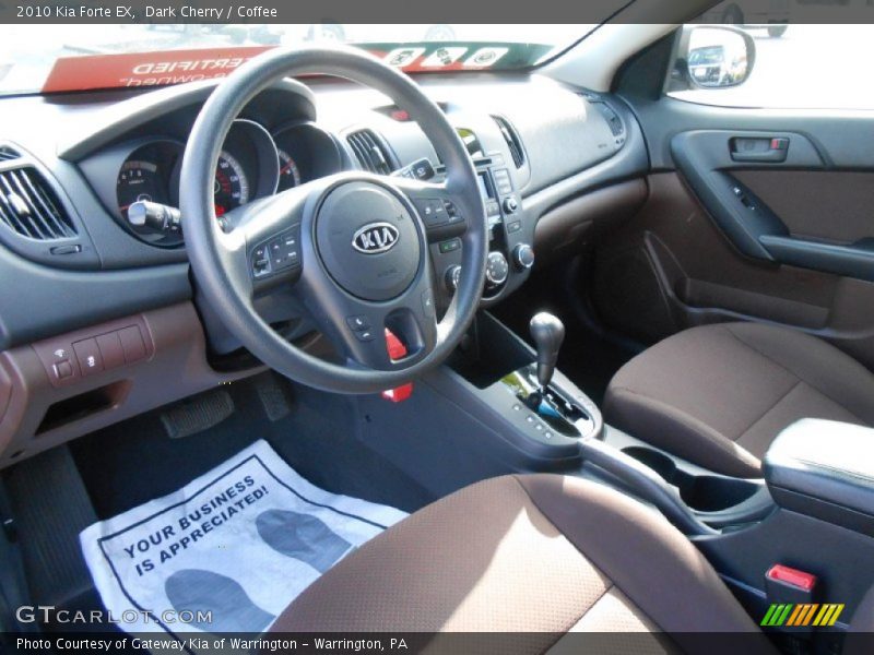 Coffee Interior - 2010 Forte EX 