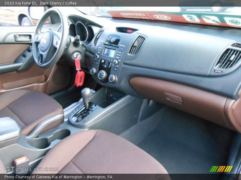 Dashboard of 2010 Forte EX