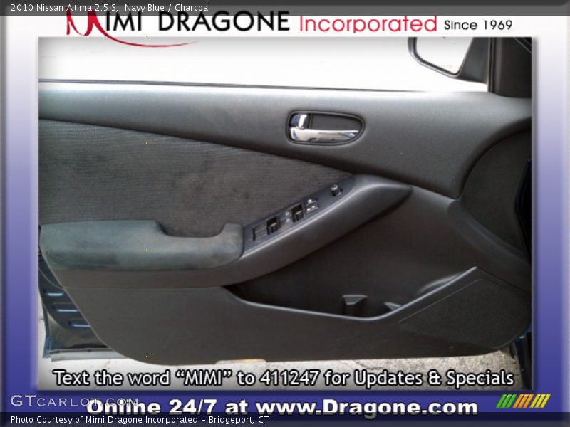 Navy Blue / Charcoal 2010 Nissan Altima 2.5 S