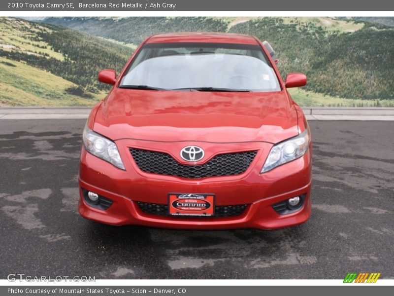 Barcelona Red Metallic / Ash Gray 2010 Toyota Camry SE