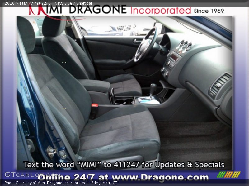 Navy Blue / Charcoal 2010 Nissan Altima 2.5 S