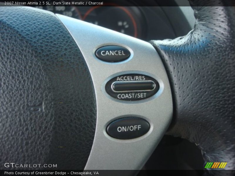 Dark Slate Metallic / Charcoal 2007 Nissan Altima 2.5 SL