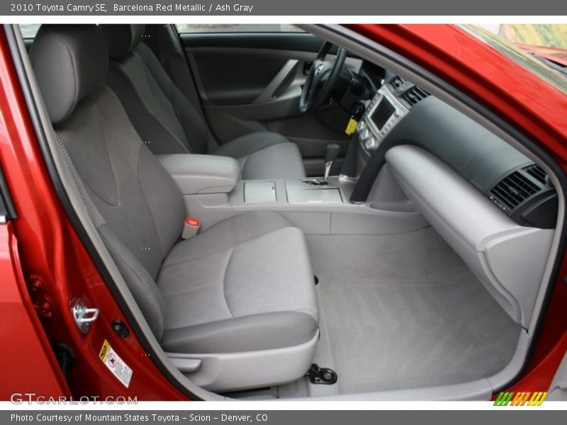 Front Seat of 2010 Camry SE