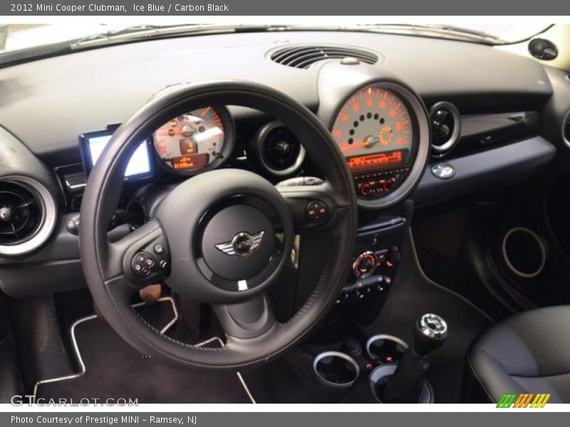Dashboard of 2012 Cooper Clubman