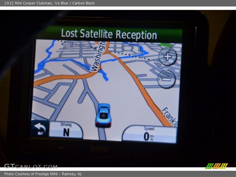 Navigation of 2012 Cooper Clubman
