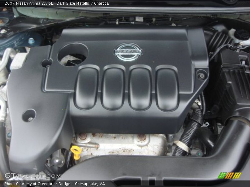 Dark Slate Metallic / Charcoal 2007 Nissan Altima 2.5 SL