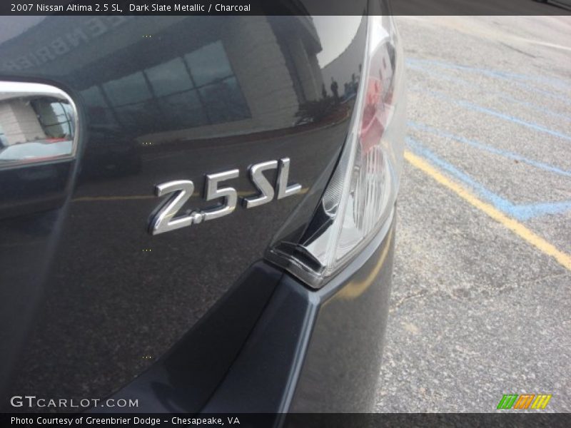 Dark Slate Metallic / Charcoal 2007 Nissan Altima 2.5 SL