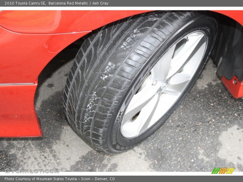 Barcelona Red Metallic / Ash Gray 2010 Toyota Camry SE