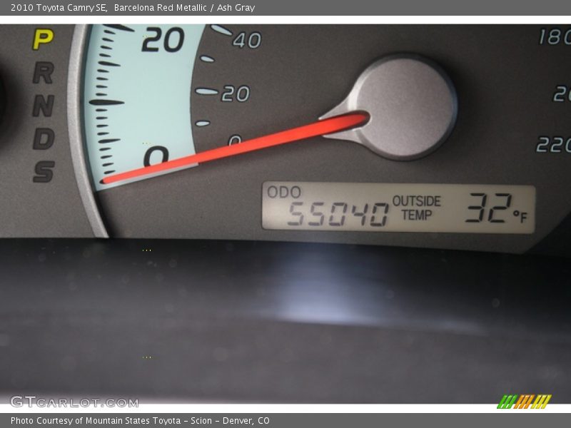 Barcelona Red Metallic / Ash Gray 2010 Toyota Camry SE