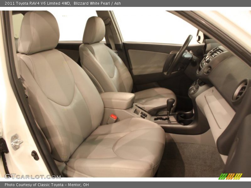 Front Seat of 2011 RAV4 V6 Limited 4WD