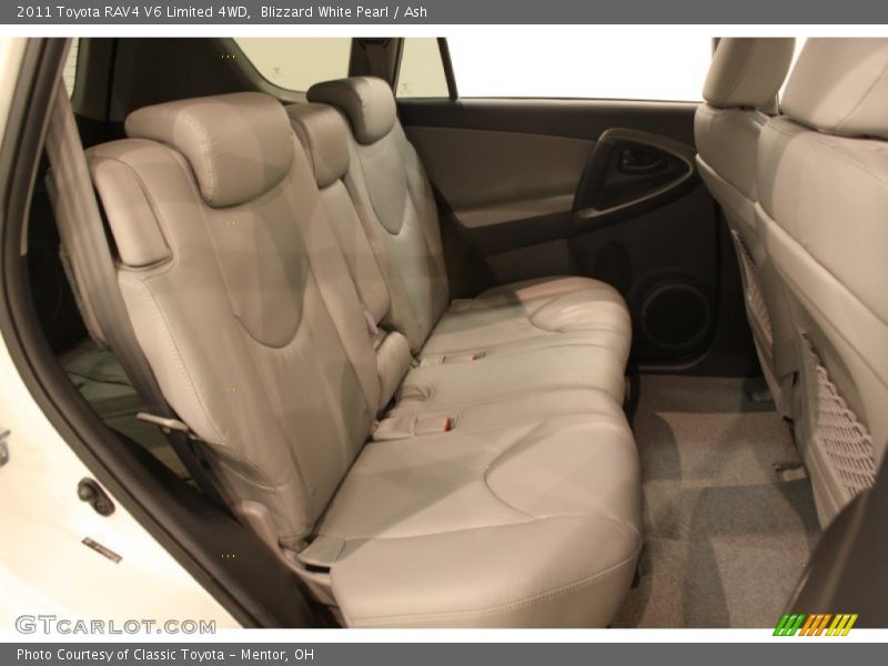 Rear Seat of 2011 RAV4 V6 Limited 4WD