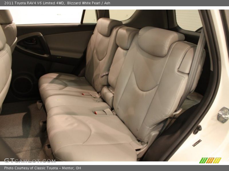 Rear Seat of 2011 RAV4 V6 Limited 4WD