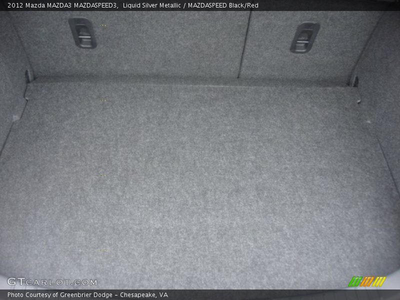 Liquid Silver Metallic / MAZDASPEED Black/Red 2012 Mazda MAZDA3 MAZDASPEED3