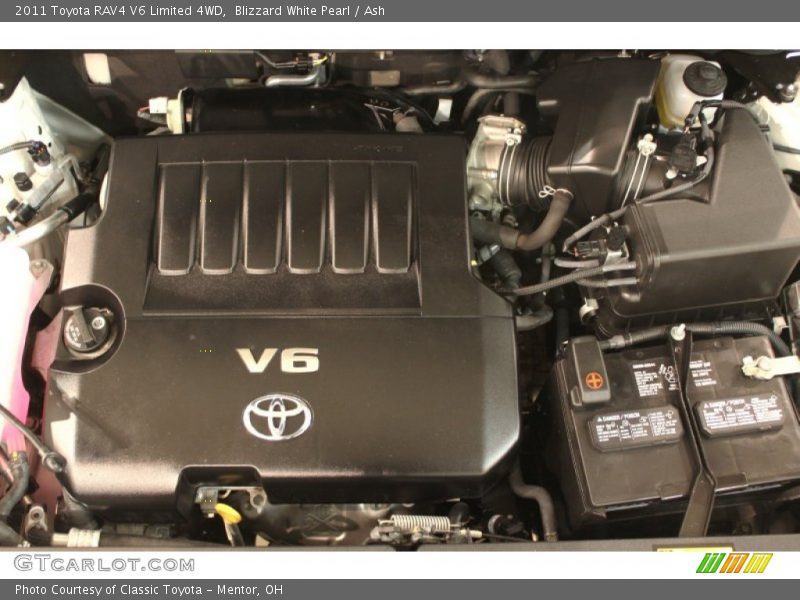  2011 RAV4 V6 Limited 4WD Engine - 3.5 Liter DOHC 16-Valve Dual VVT-i V6