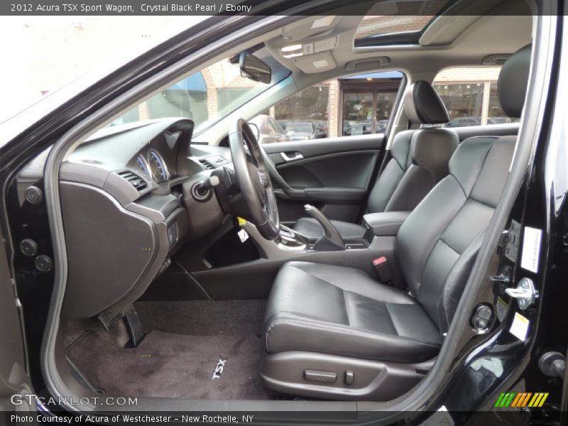 Front Seat of 2012 TSX Sport Wagon