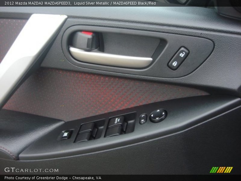 Controls of 2012 MAZDA3 MAZDASPEED3