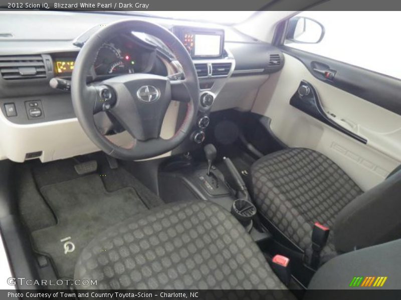 Dark Gray Interior - 2012 iQ  