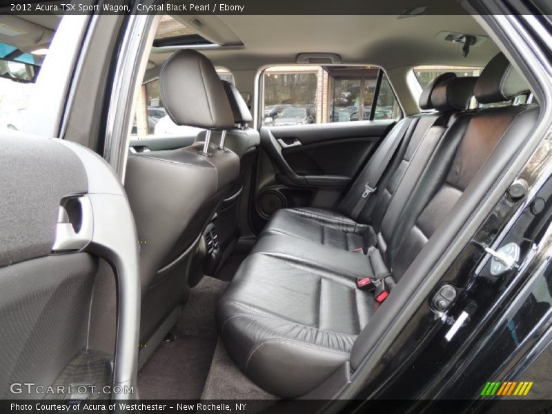 Rear Seat of 2012 TSX Sport Wagon
