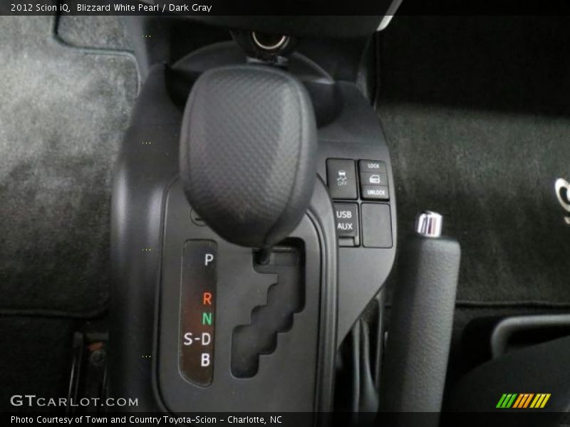  2012 iQ  CVT-i Automatic Shifter