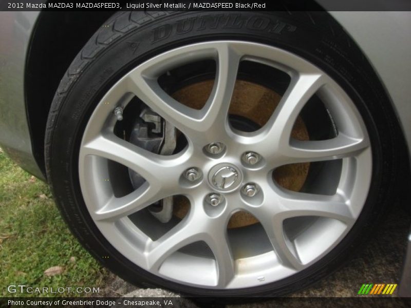  2012 MAZDA3 MAZDASPEED3 Wheel