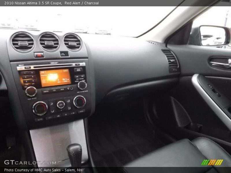 Red Alert / Charcoal 2010 Nissan Altima 3.5 SR Coupe