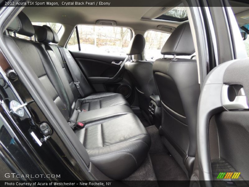 Rear Seat of 2012 TSX Sport Wagon